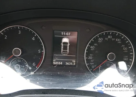 2013 Volkswagen Passat 2.0L Tdi Se z USA, uszkodzony, nr VIN 1VWBN7A39DC111353